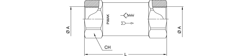CS Serisi Teknik Çizimleri