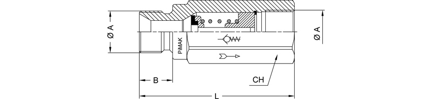 CB Serisi Teknik Çizimleri